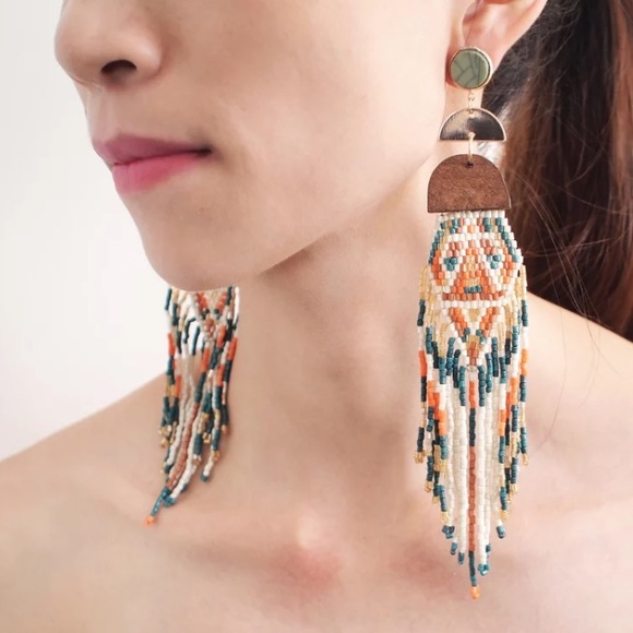 Jewelry - Sedona Handmade Southwestern Statement Earrings!